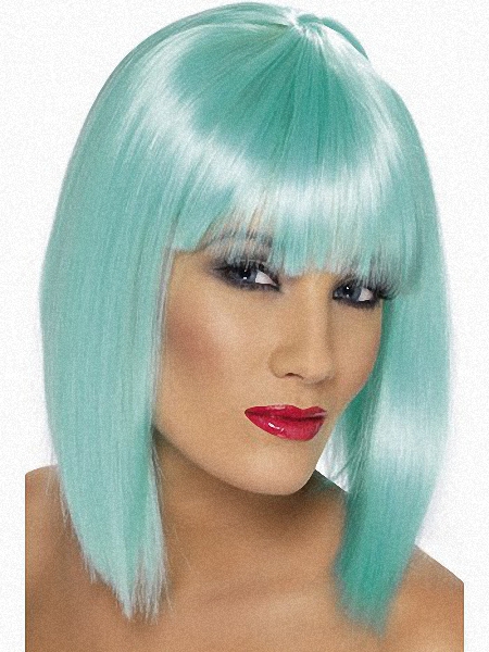 (image for) Smiffy's Aqua Glam Wig 34819